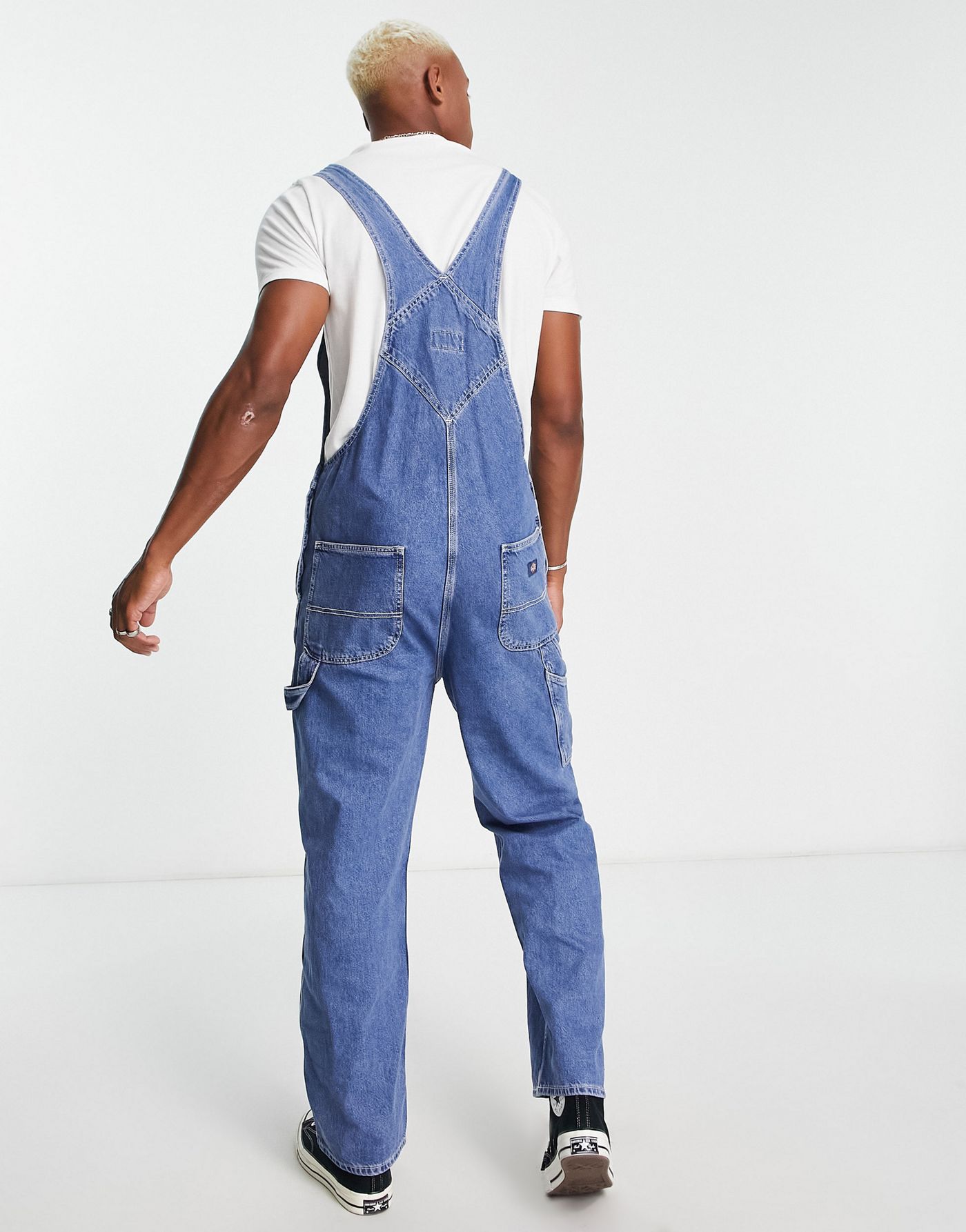 Dickies classic dungaree in blue