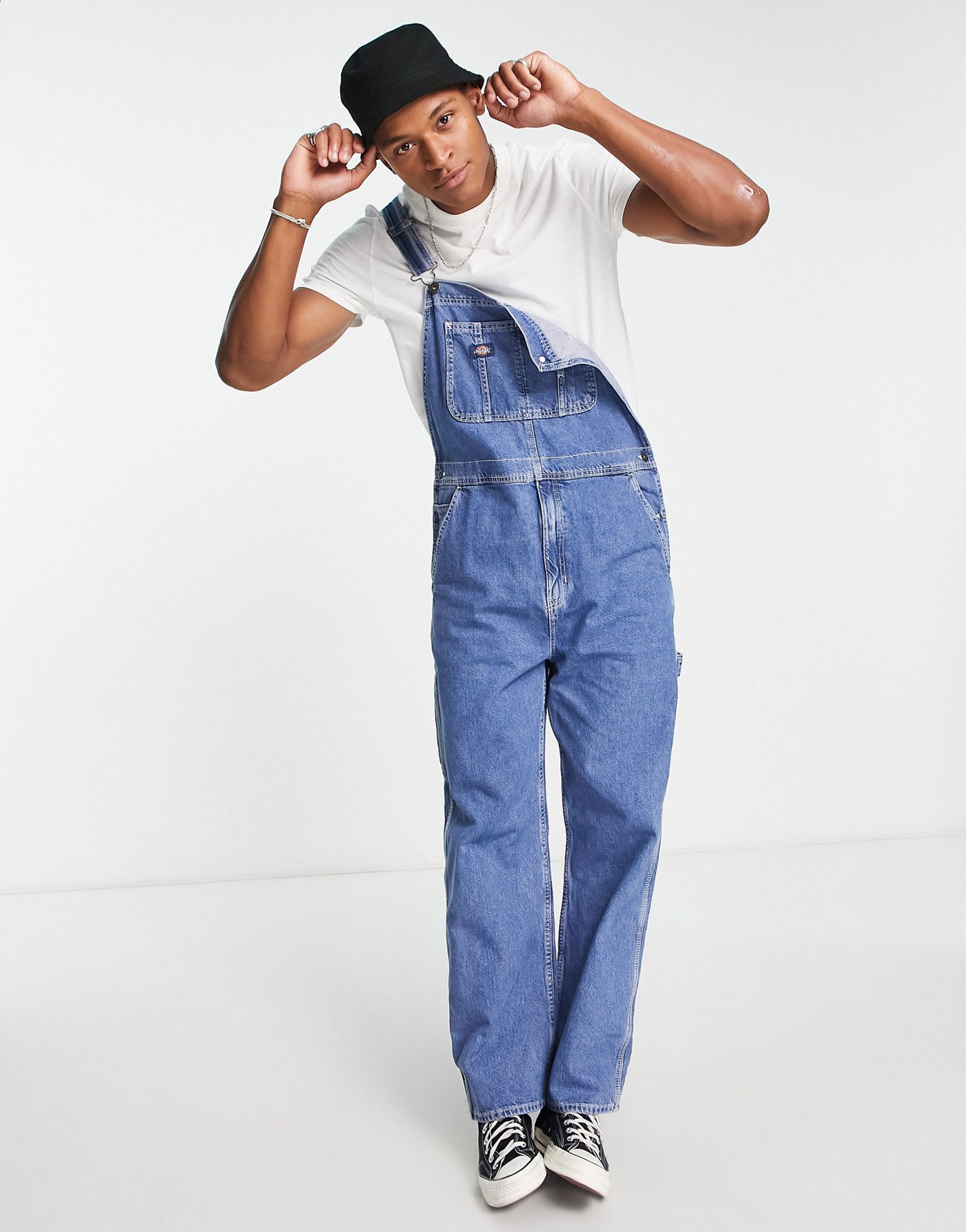 Dickies classic dungaree in blue