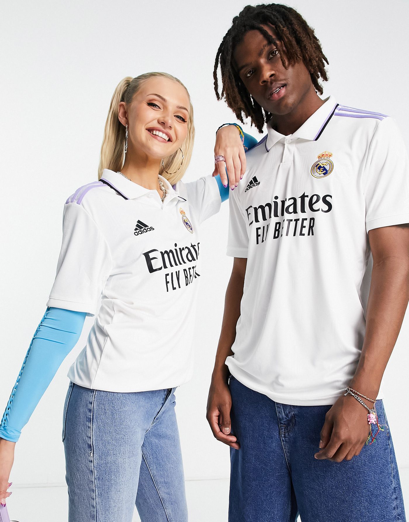 adidas Football Real Madrid 2022/23 unisex Home shirt in white