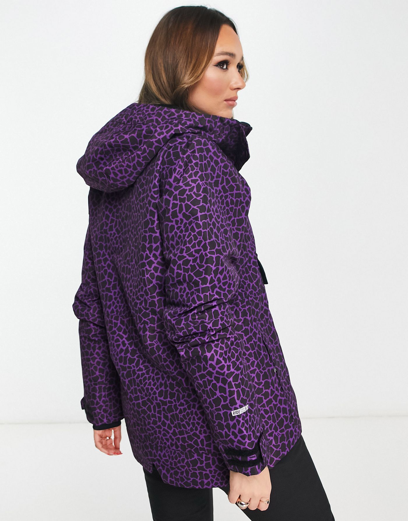 Planks Overstoke Anorak in dark purple 