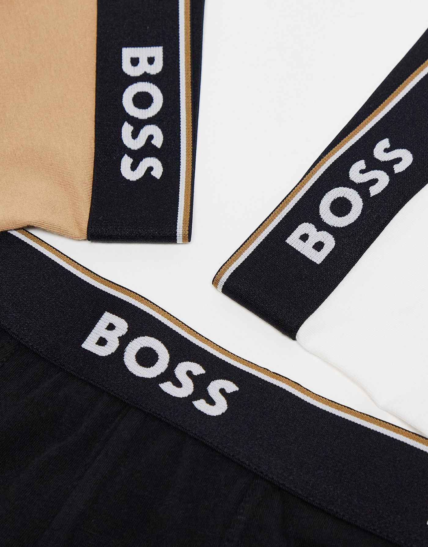 BOSS Bodywear 3 pack boxer trunks in multi