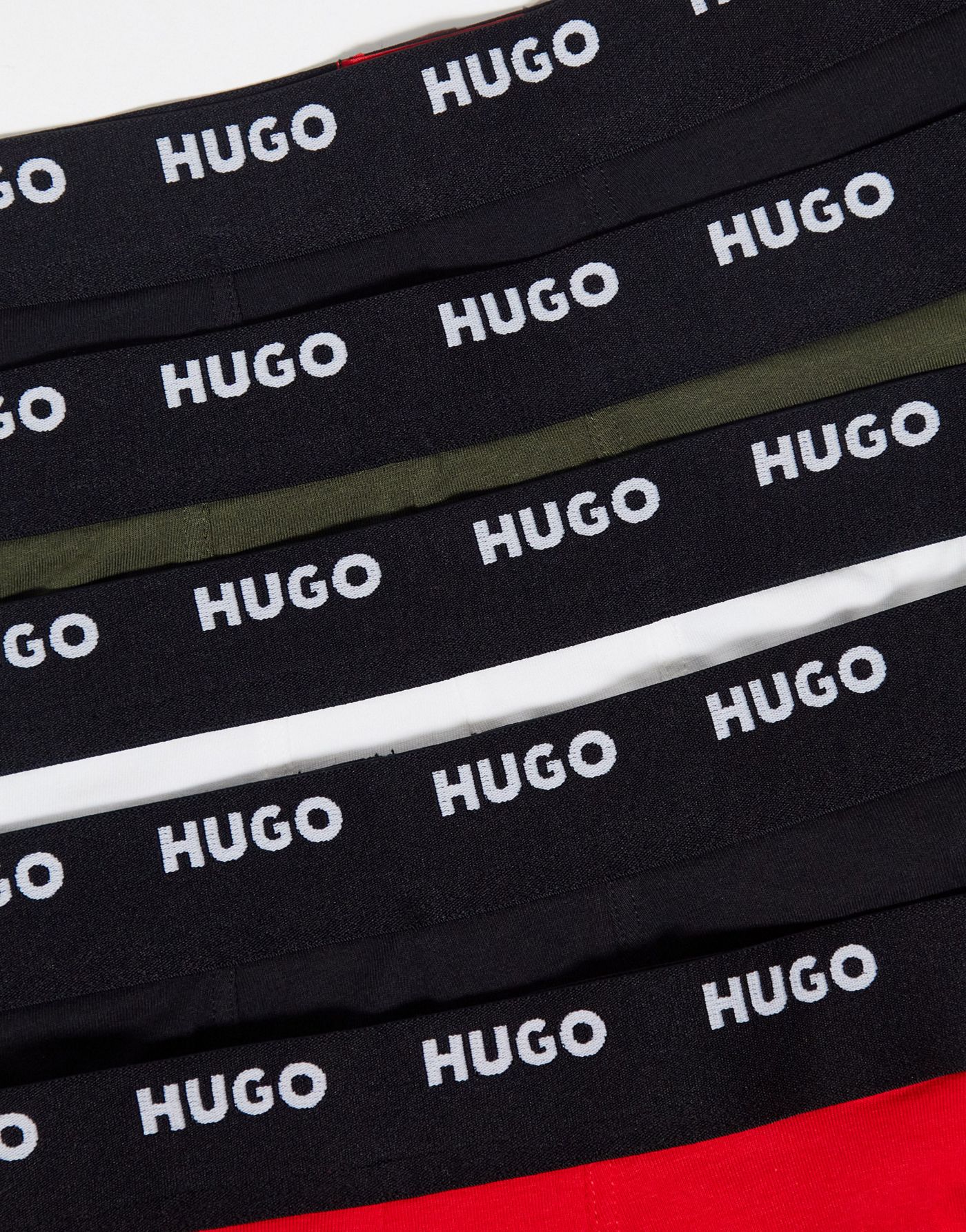 HUGO Bodywear 5 pack trunks in multi