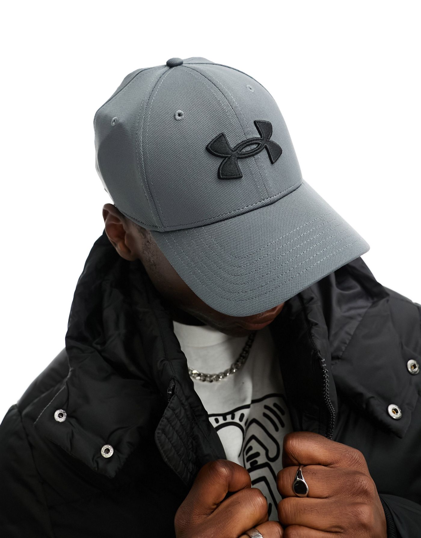 Under Armour Blitzing cap in grey