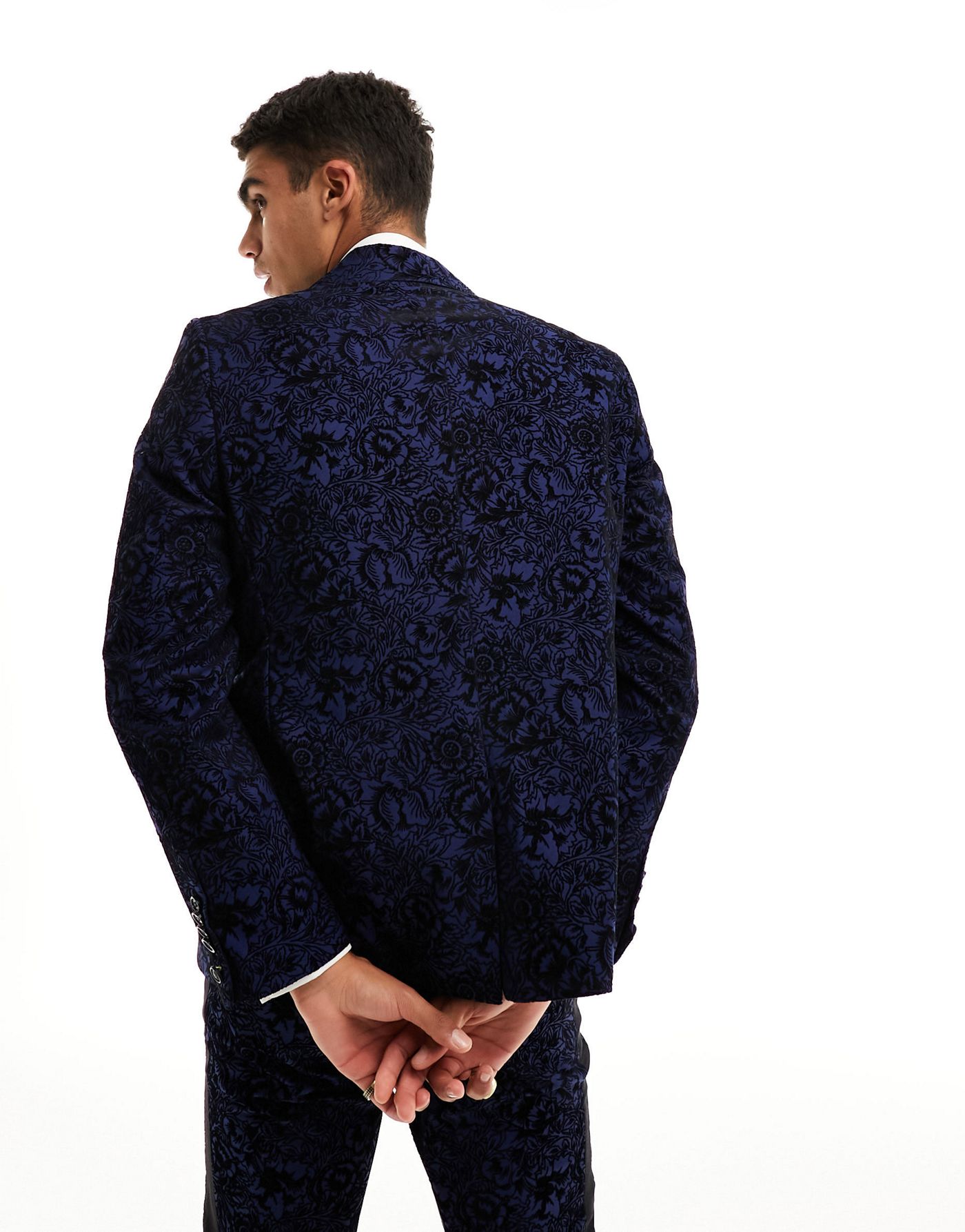 Twisted Tailor arundati suit jacket in navy