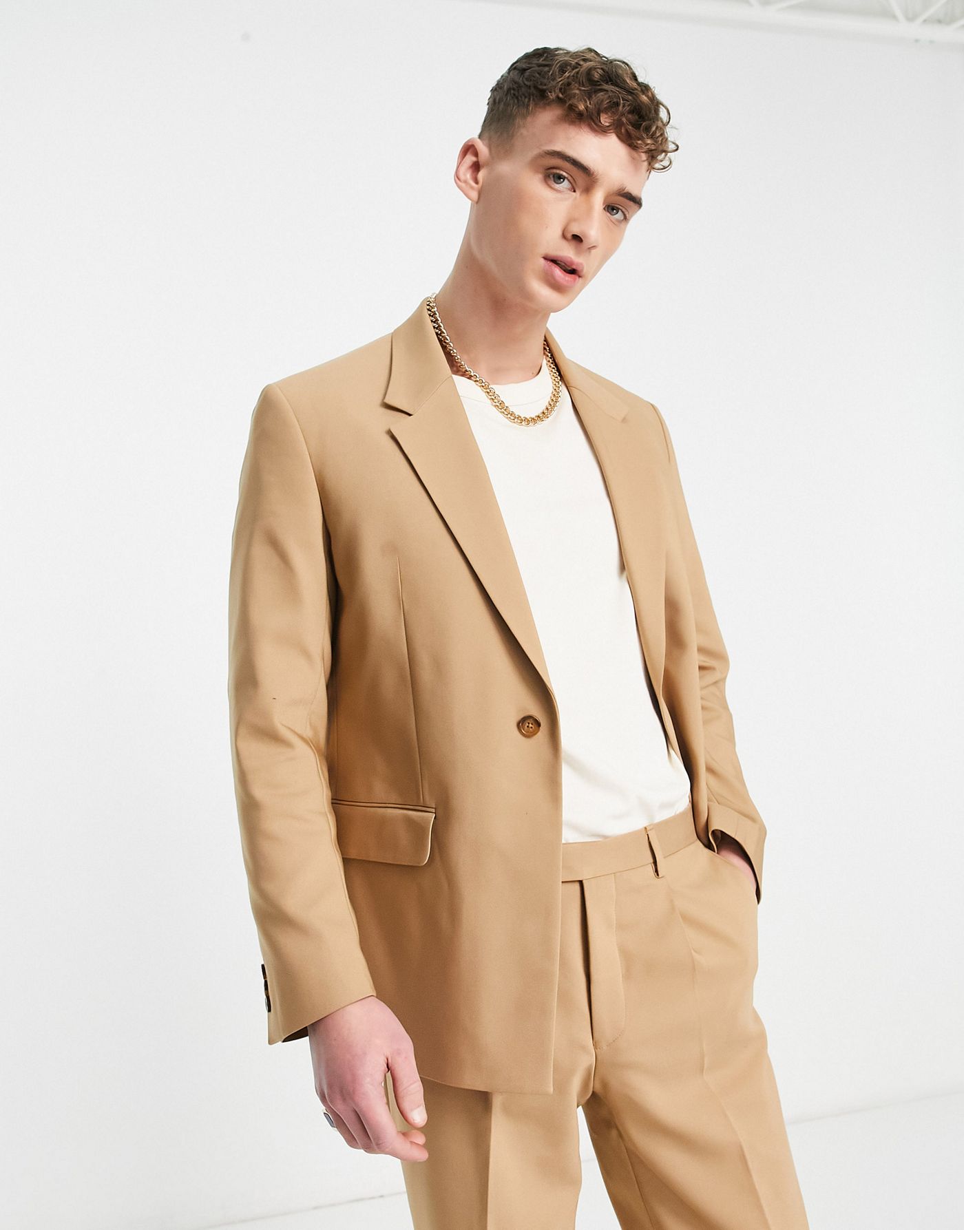 Viggo pierre suit jacket in beige