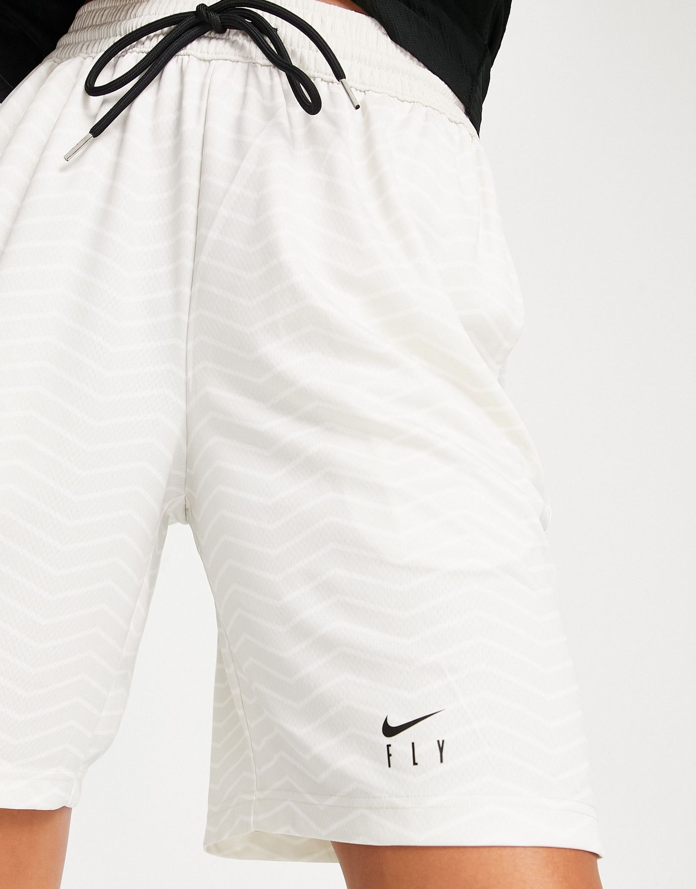 Nike Basketball Dri-Fit Isofly shorts in white