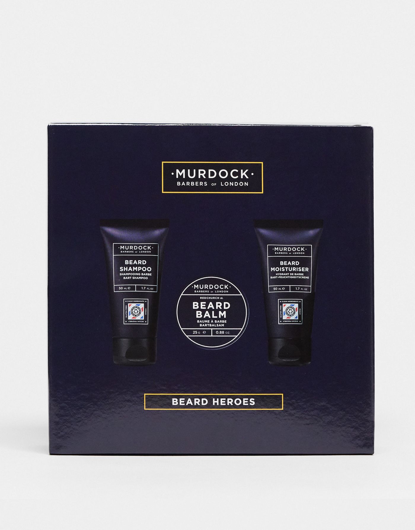 Murdock London Beard Heroes Gift Set