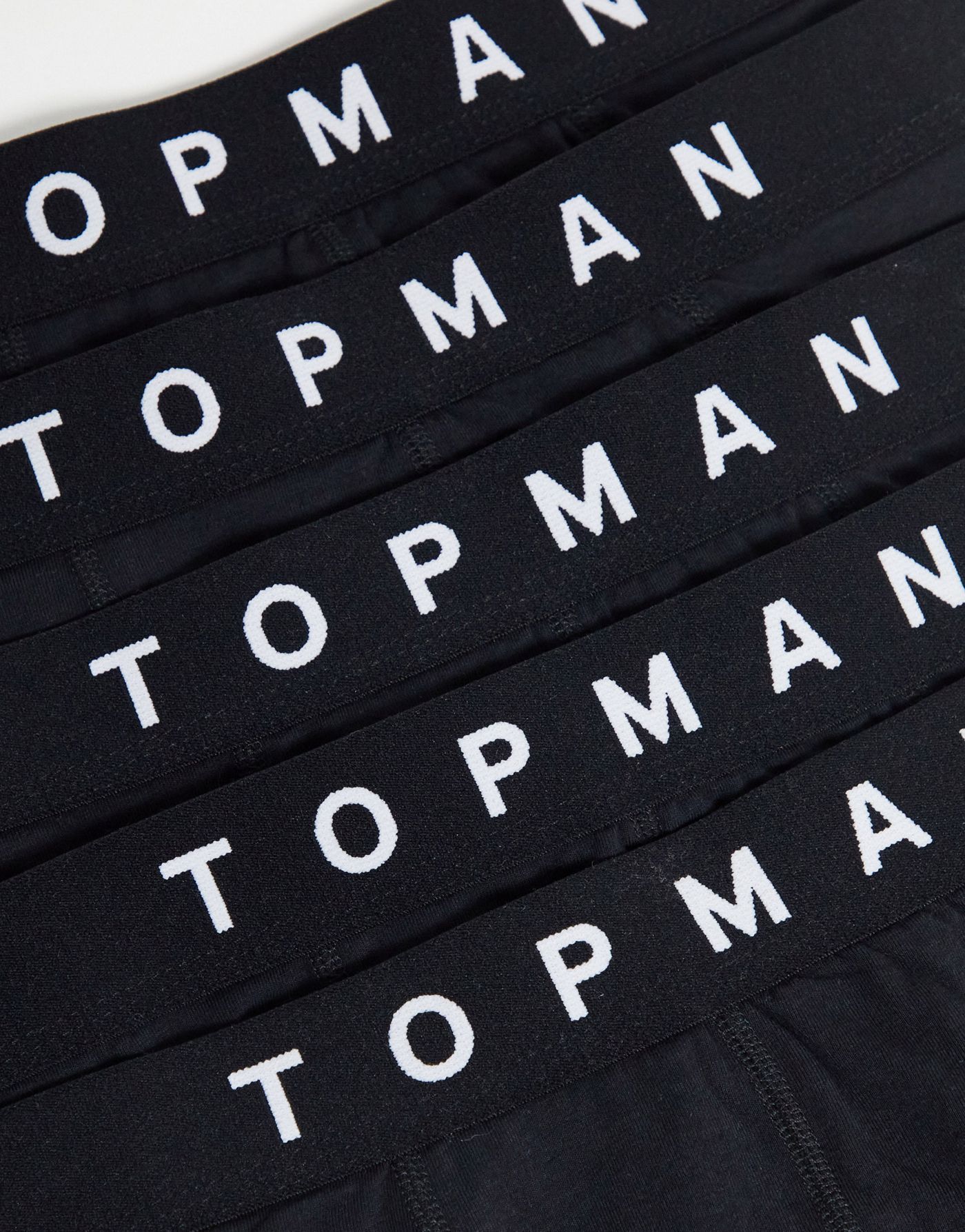 Topman 5 pack trunks in black