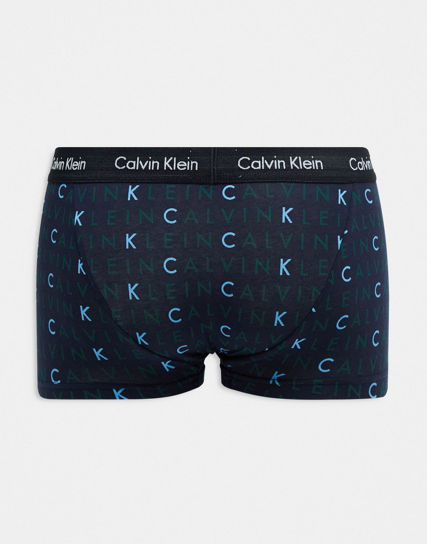 Calvin Klein low rise trunks 3 pack in cotton stretch - MULTI