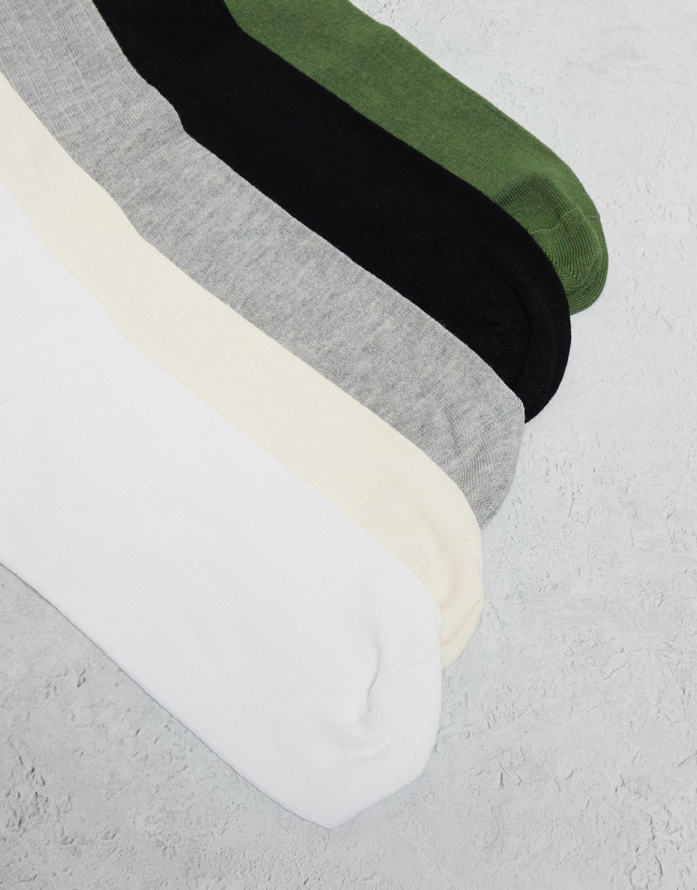 ASOS DESIGN 5 pack smart ankle socks