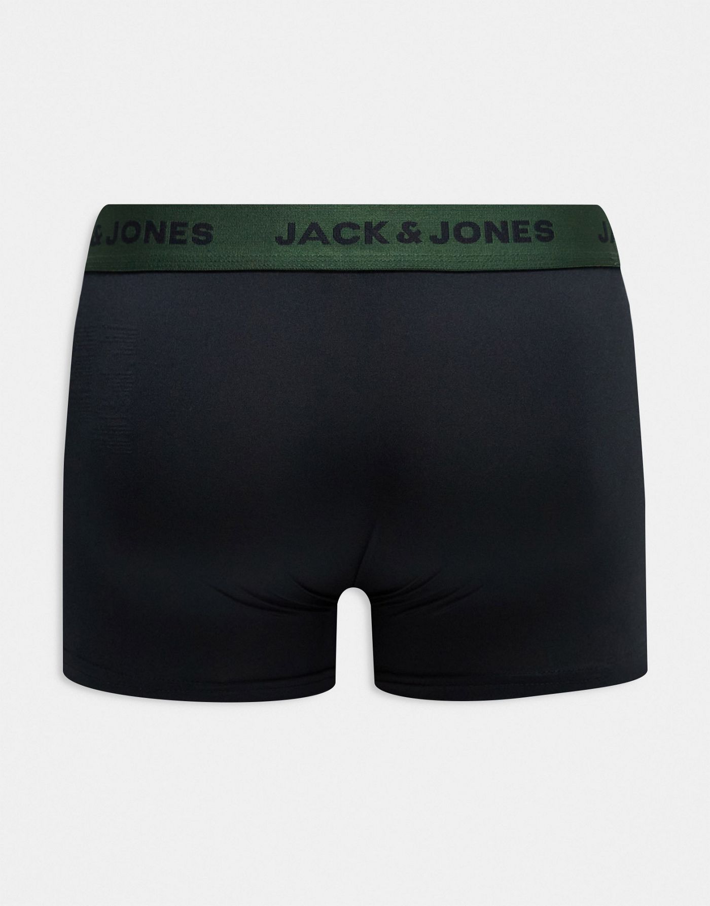 Jack & Jones 3 pack trunks in black red and blue