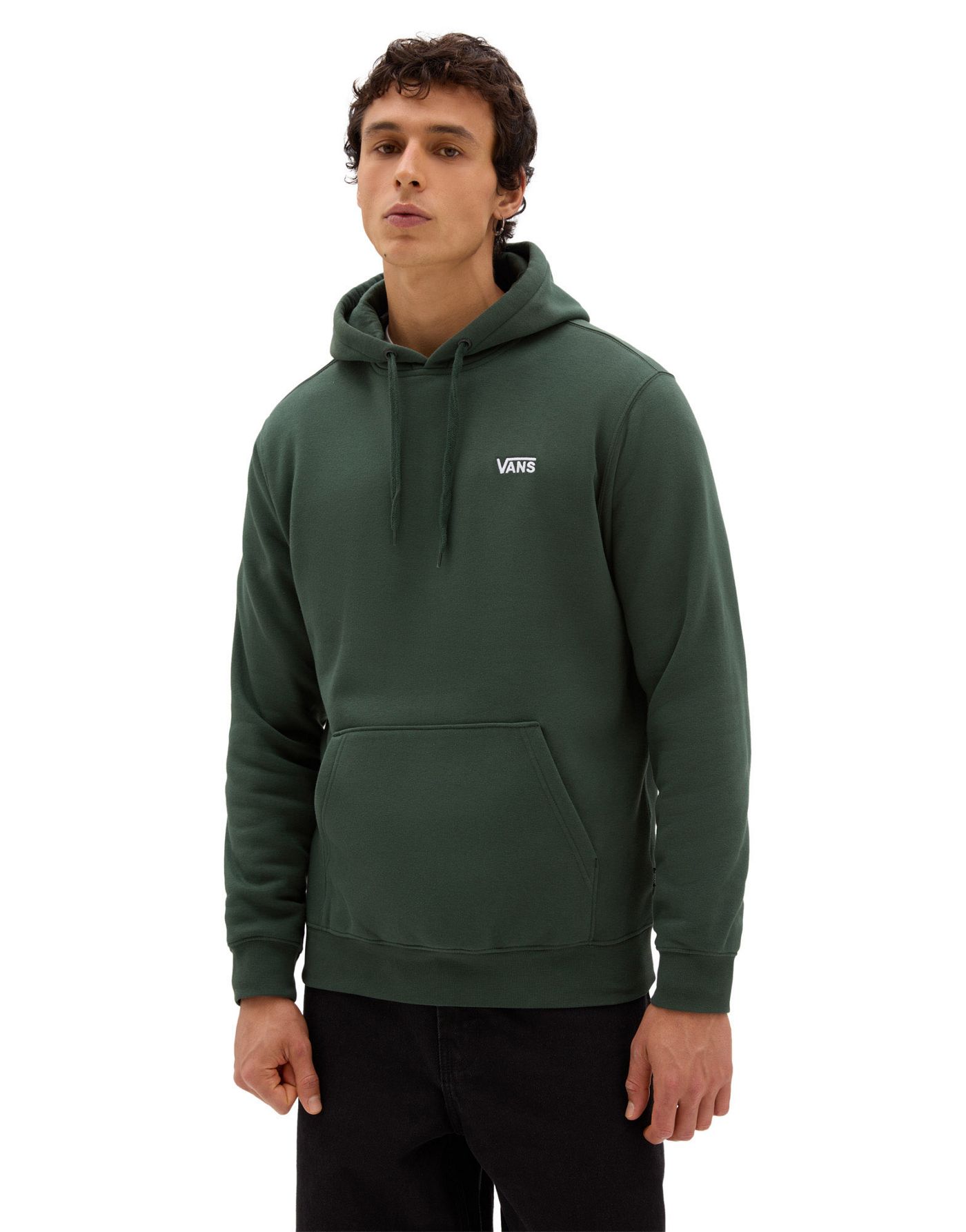 Vans Core basic po fleece in deep green