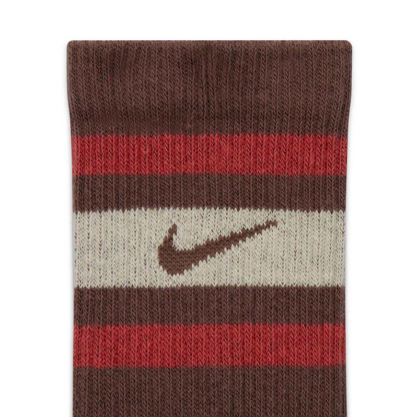 Nike Training Everyday Plus 3 pack socks in plum, ivory and red