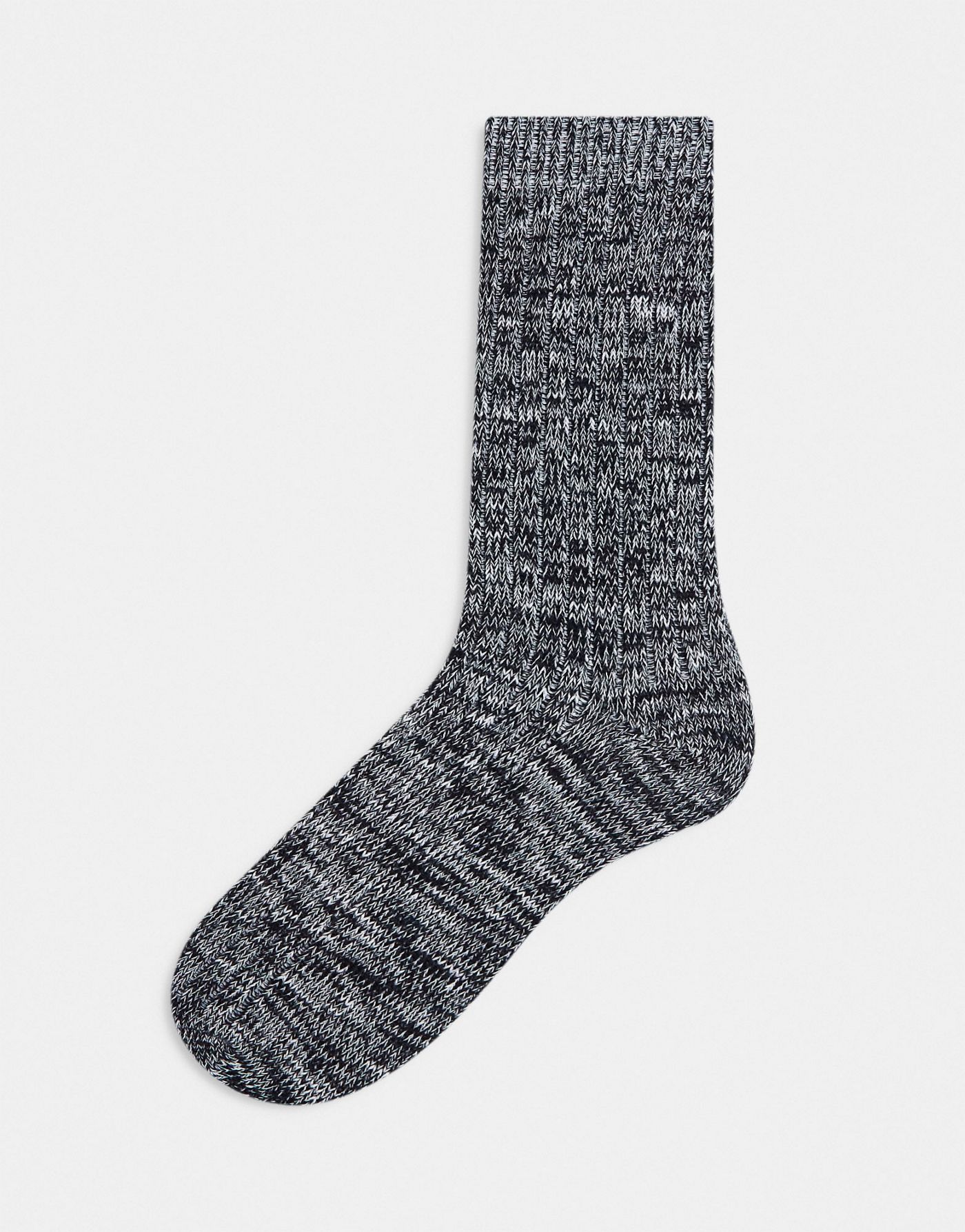 ASOS DESIGN monochrome random feed socks