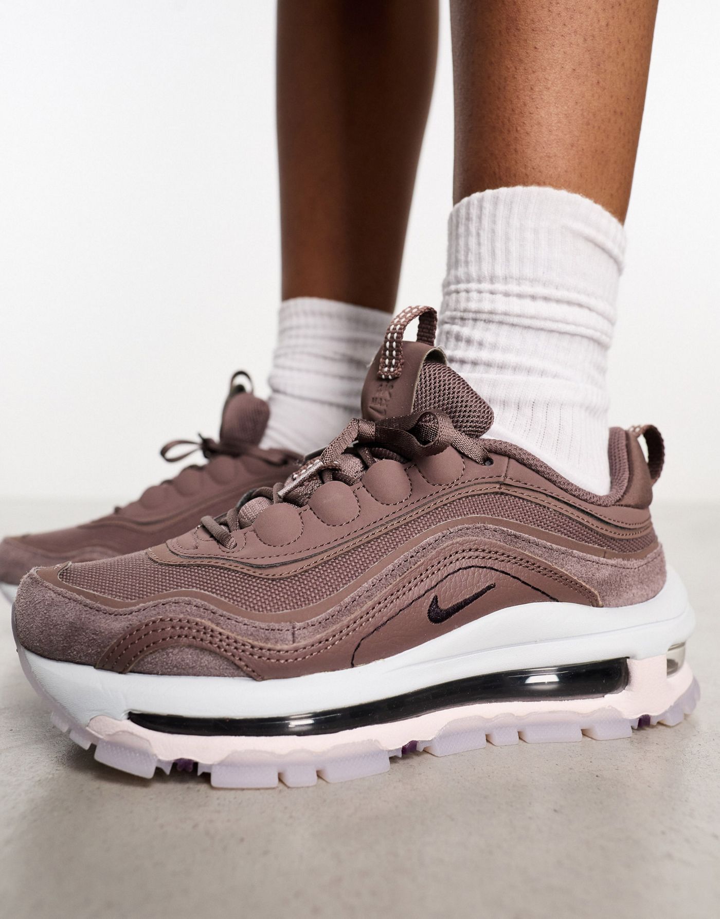 Nike Air Max 97 Futura trainers in mauve