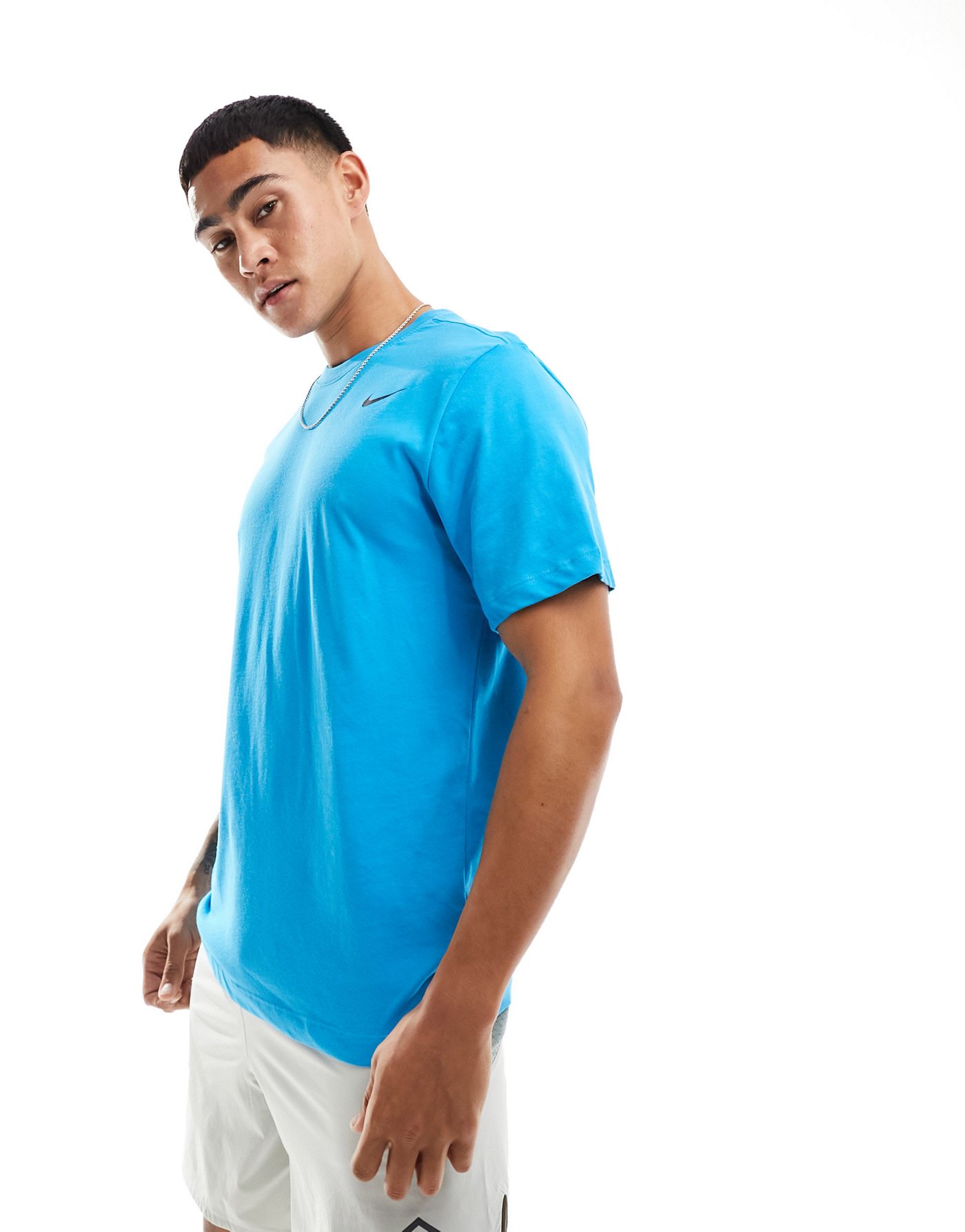 Nike Training Dri-FIT t-shirt in blue