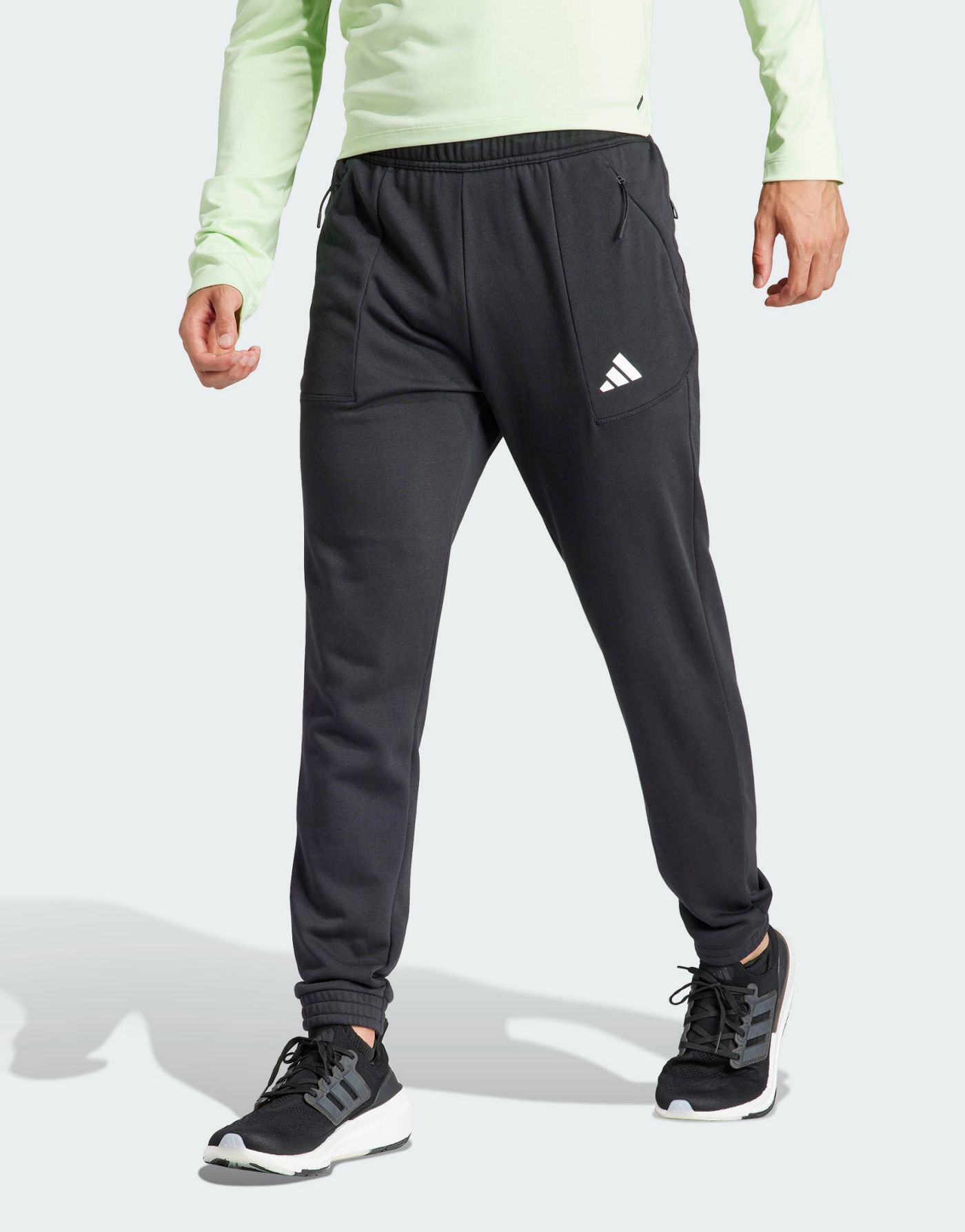 adidas Pump Workout Joggers in Black